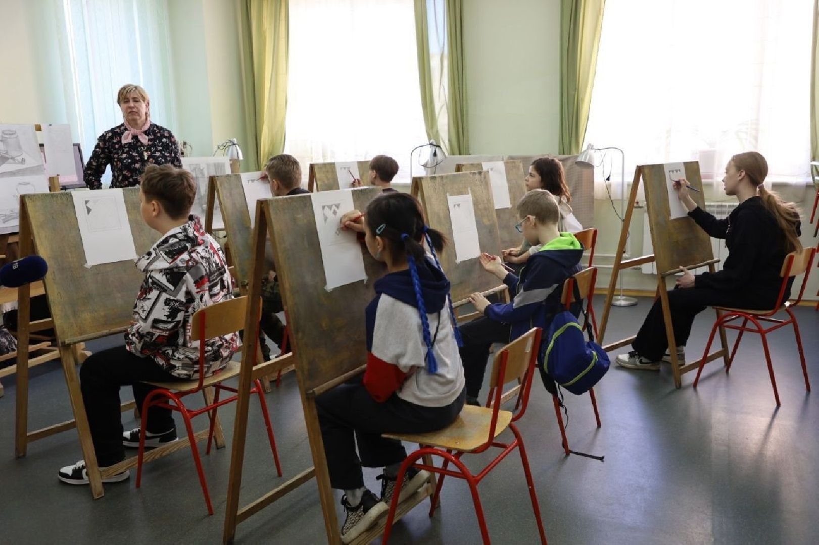 Серпухов, Подмосковье, художники, дети, искусство