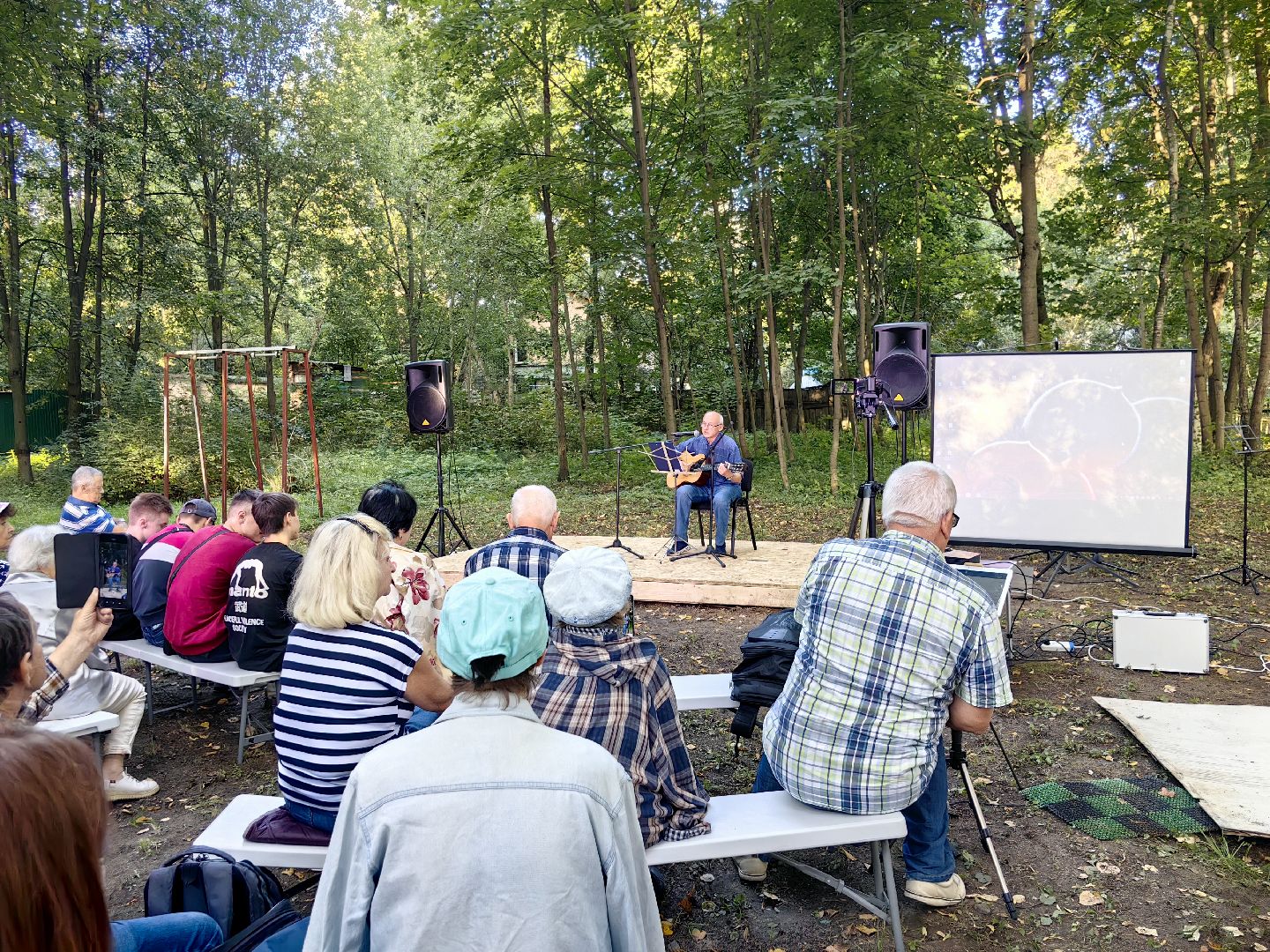фестиваль, поэзия, стихи, песни, Анатолий Ветров, барды, поселок Загорянский,