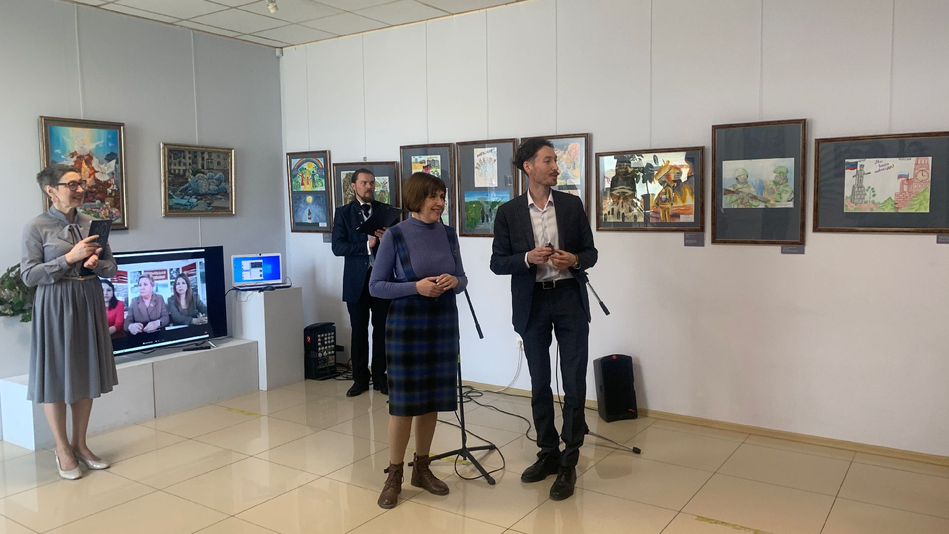 Ступино, выставка, война