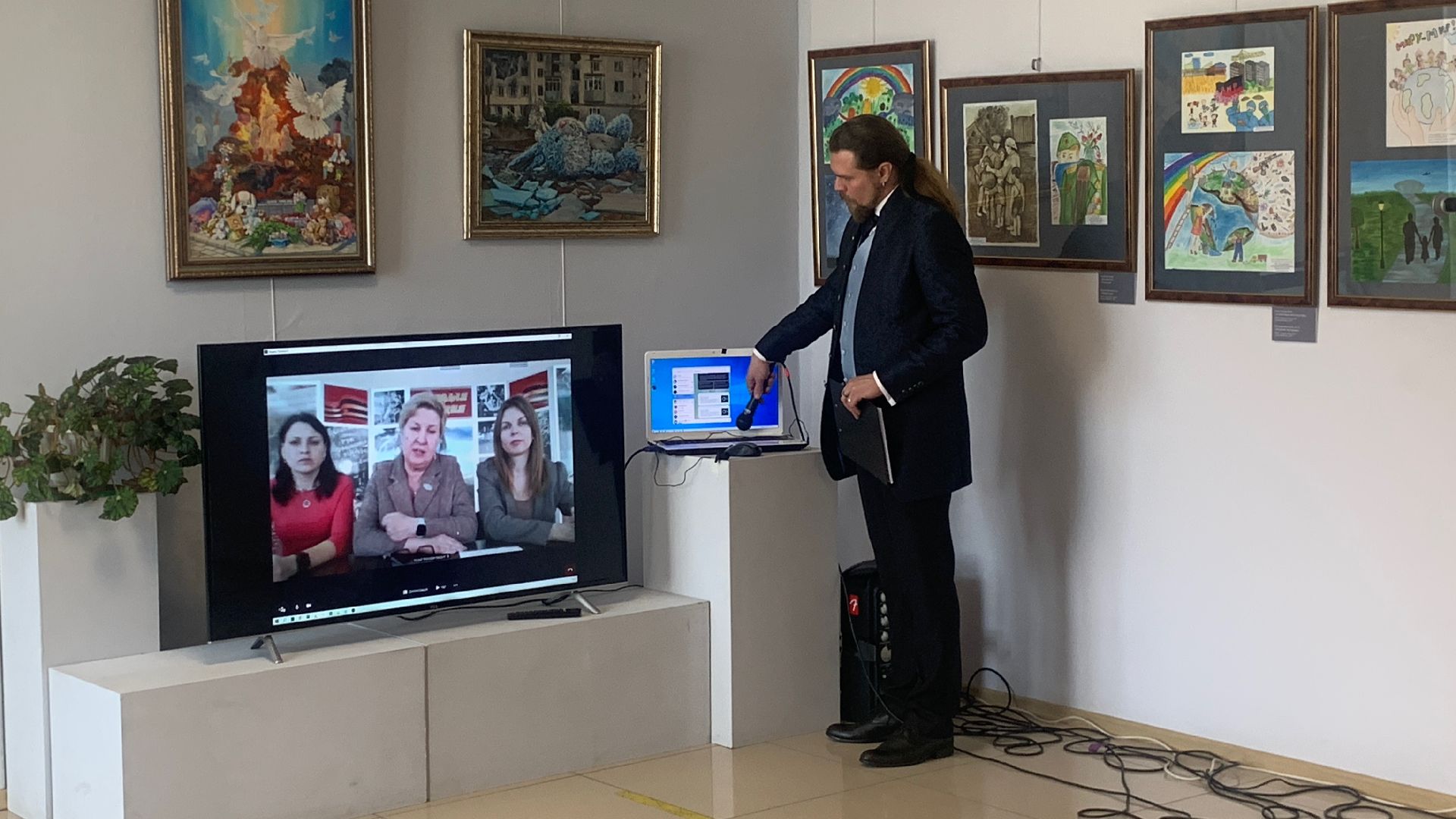 Ступино, выставка, война