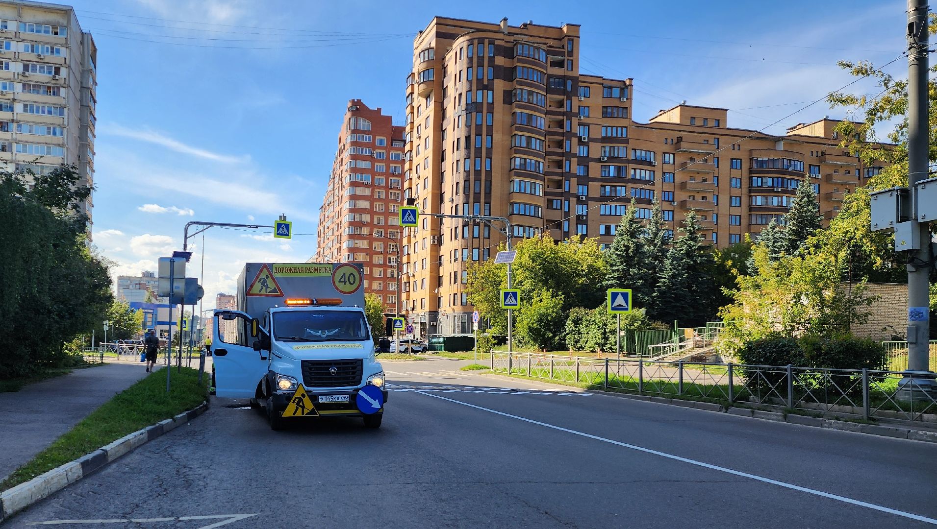 дорожная разметка, подготовка к 1 сентября, дорожные работы,