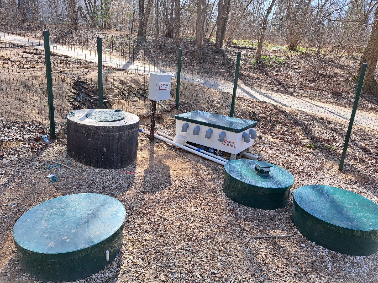 Полушкино, Очистные сооружения, Водоочистка