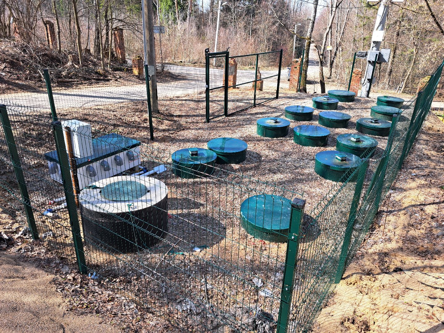 Полушкино, Очистные сооружения, Водоочистка