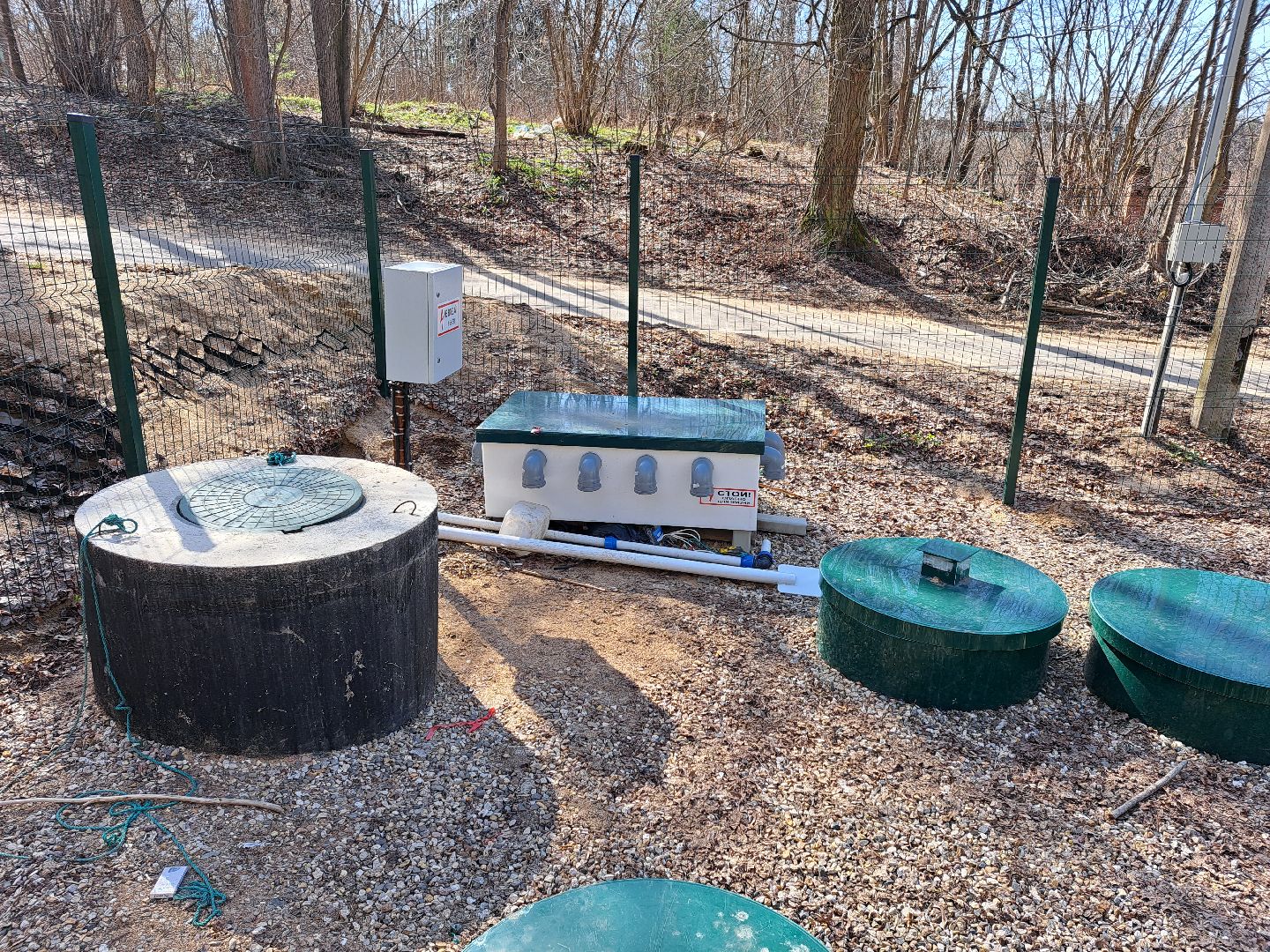 Полушкино, Очистные сооружения, Водоочистка