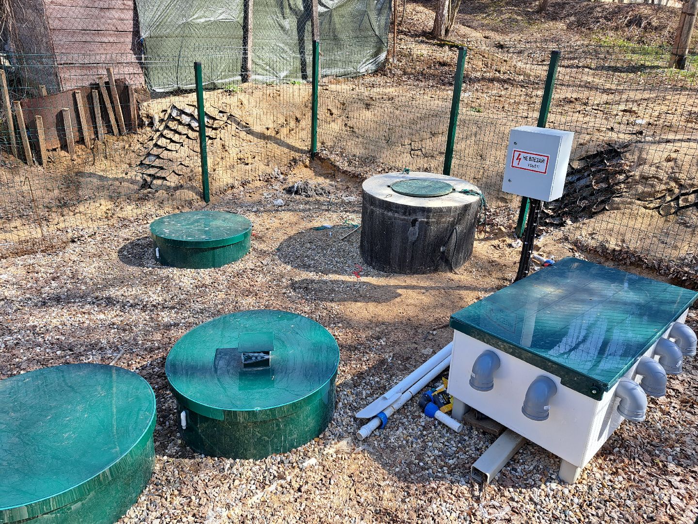 Полушкино, Очистные сооружения, Водоочистка