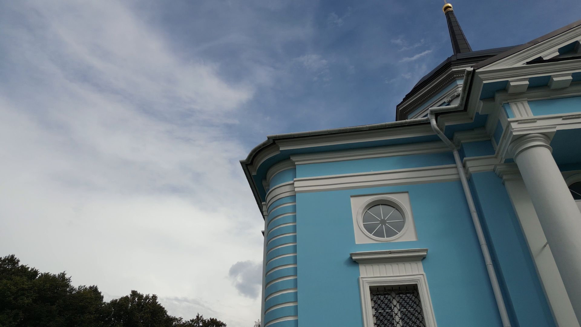 видео с коптера, подольск, церковь, культура,