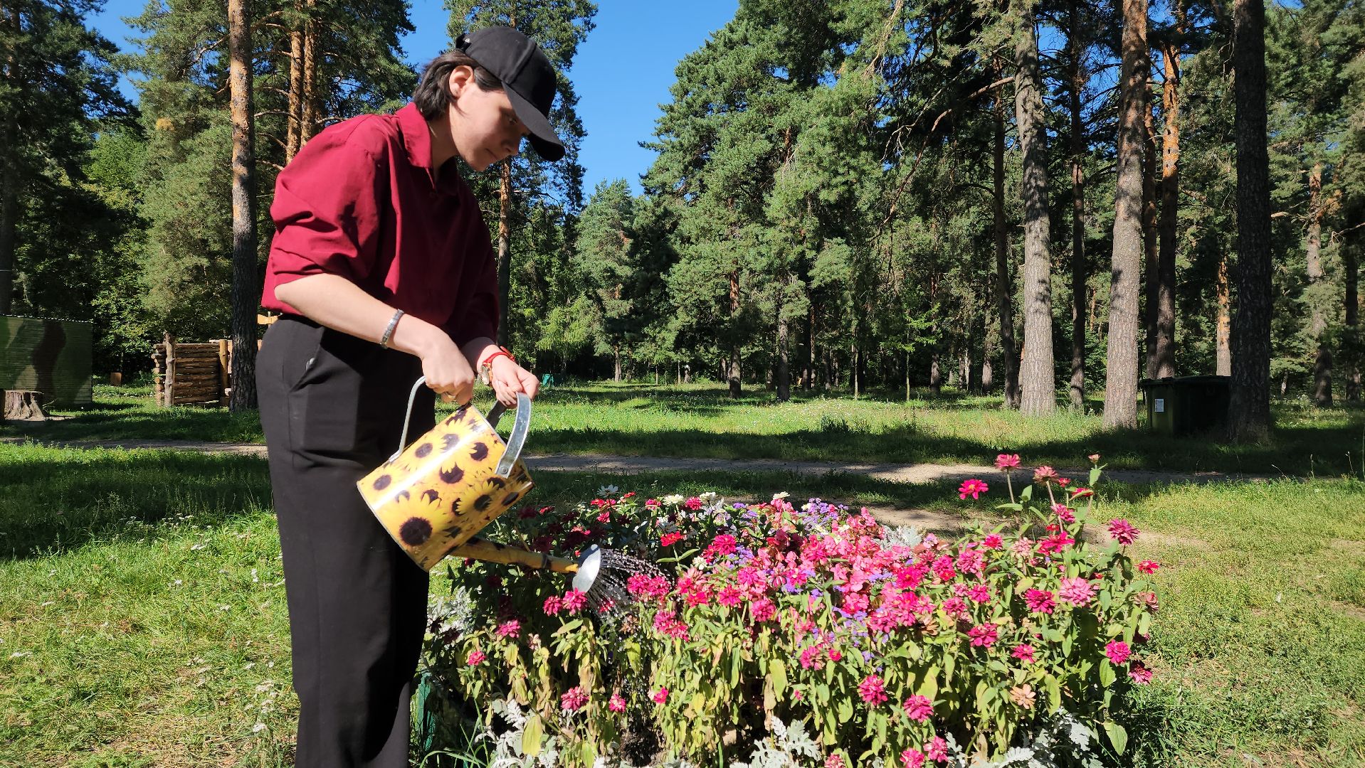 трудоустройство подростков, трудовая бригада, уборка,