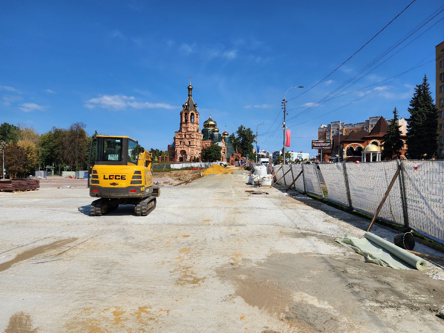раменское, благоустройство, реконструкция площади победы,