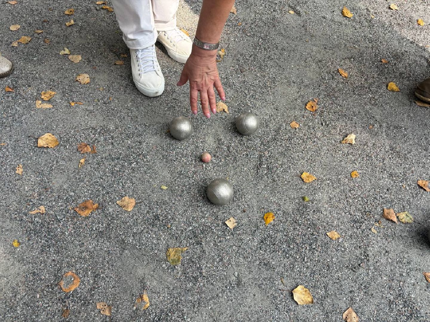 игра в петанку, парк Елочки, Активное долголетие, Домодедово,