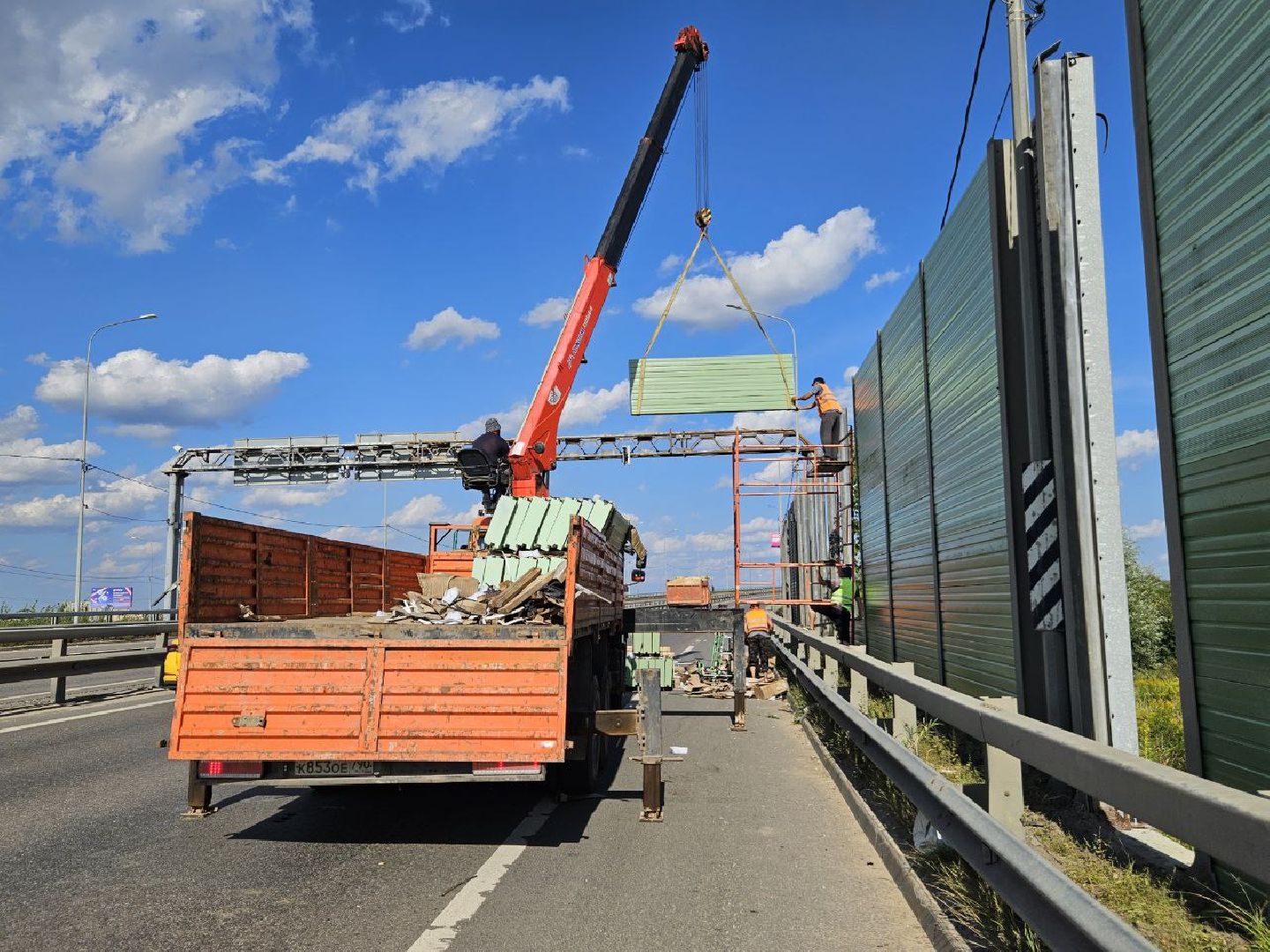 шумозащитные экраны, дорога, трасса, м-5 урал,