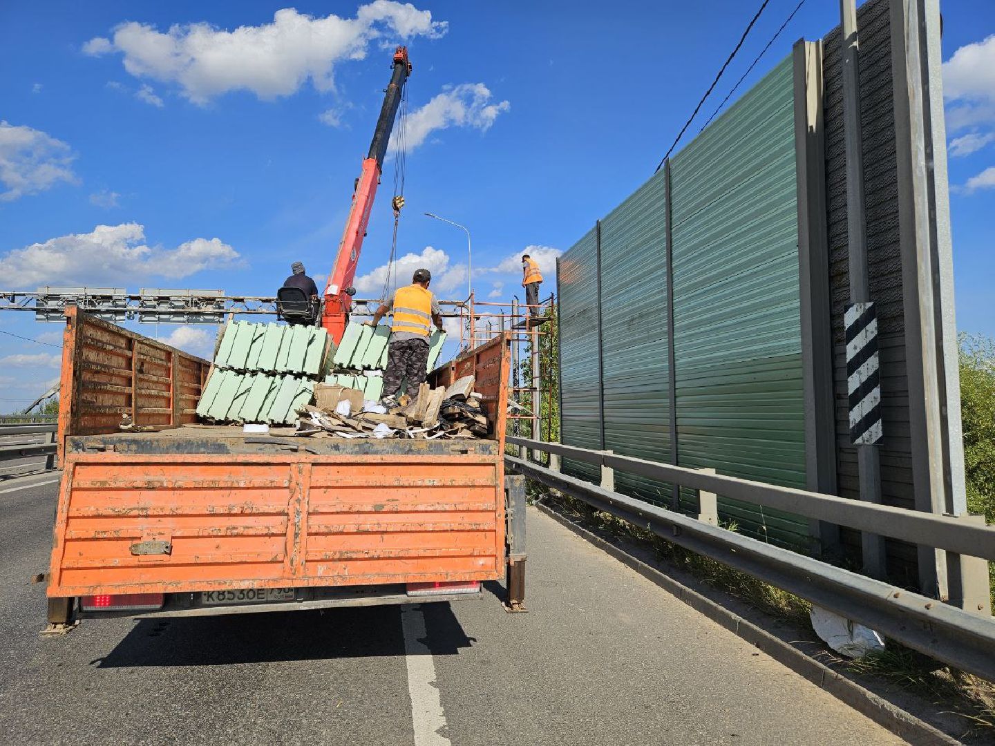 шумозащитные экраны, дорога, трасса, м-5 урал,