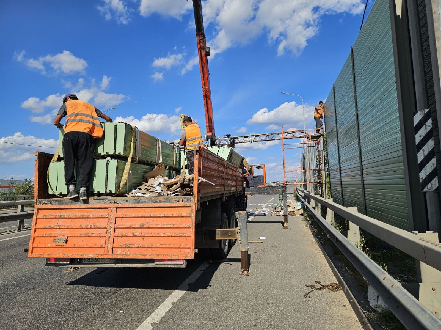 шумозащитные экраны, дорога, трасса, м-5 урал,