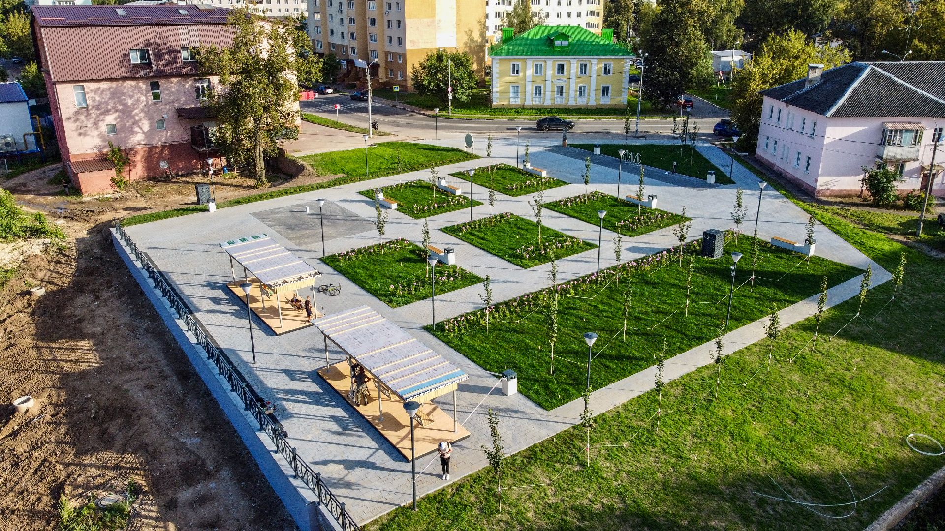 Клин, общество, Подмосковье, благоустройство, скверы,