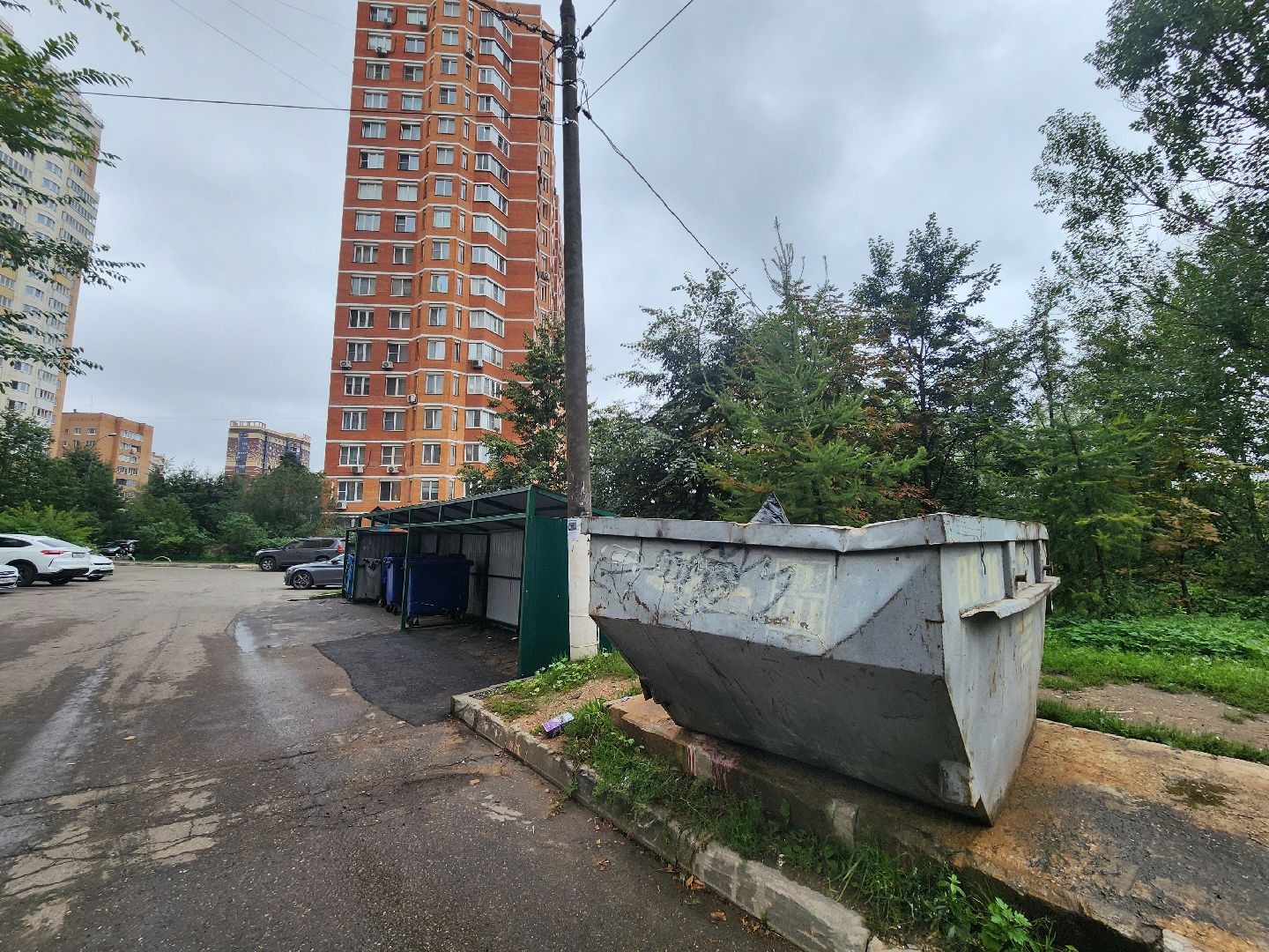 одинцово, благоустройство, ограда, противопарковочная полусфера, контейнерная площадка, план добрых дел,