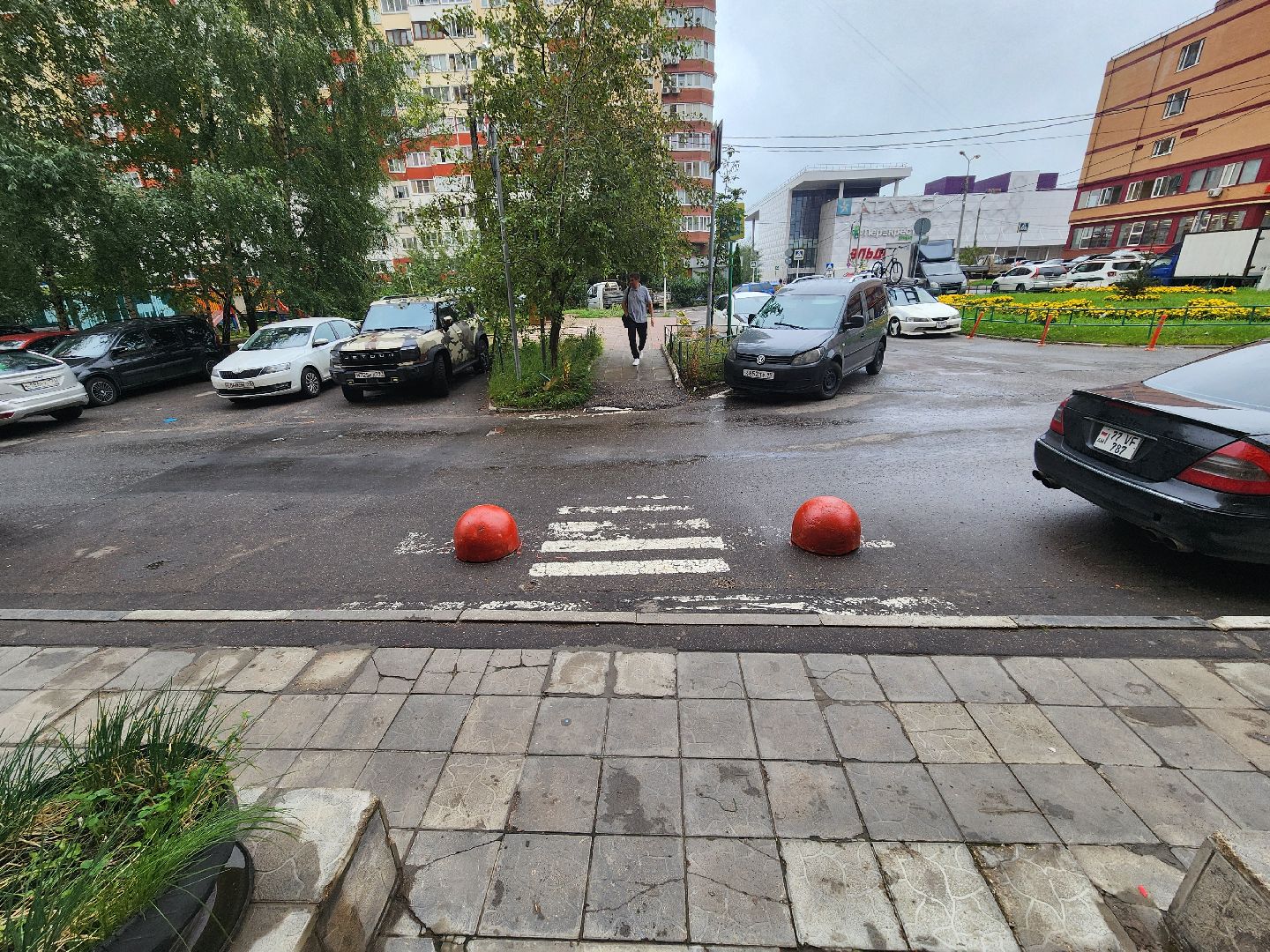 одинцово, благоустройство, ограда, противопарковочная полусфера, контейнерная площадка, план добрых дел,