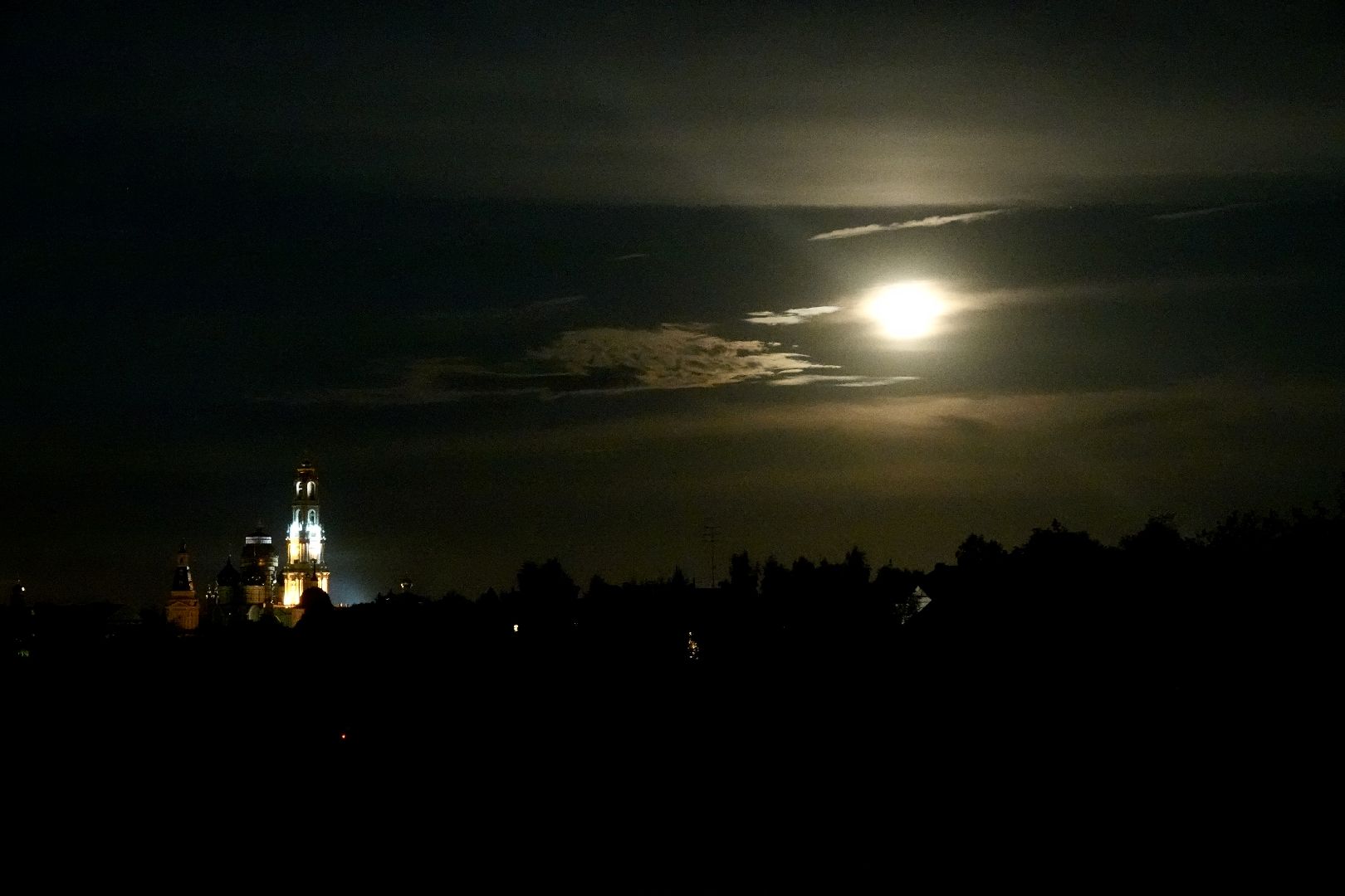 Суперлуние, Осетровая луна, Голубая луна, Астрономия, Голубое суперлуние, Сергиев Посад,