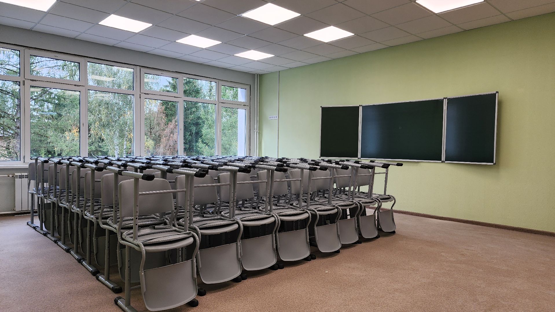 Домодедово, Подмосковье, Образование, Капитальный ремонт, школа, краснопутьская школа,