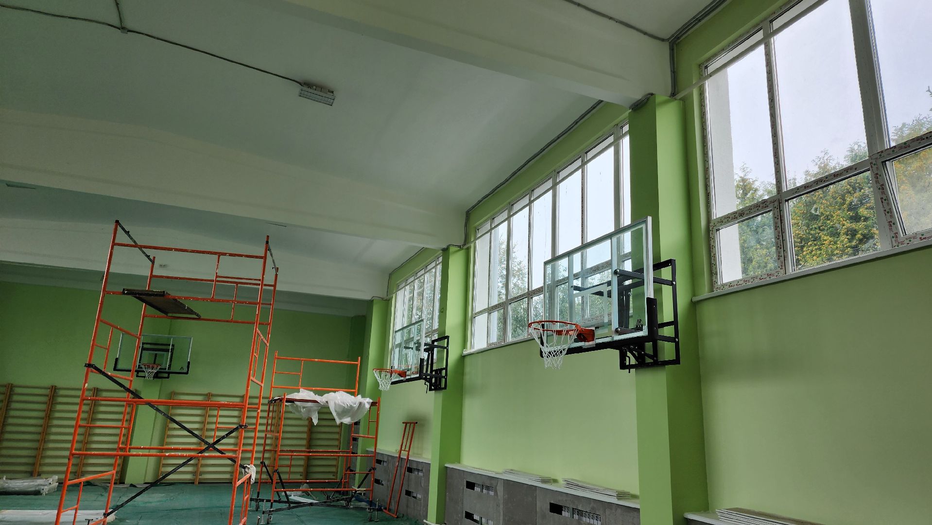 Домодедово, Подмосковье, Образование, Капитальный ремонт, школа, краснопутьская школа,