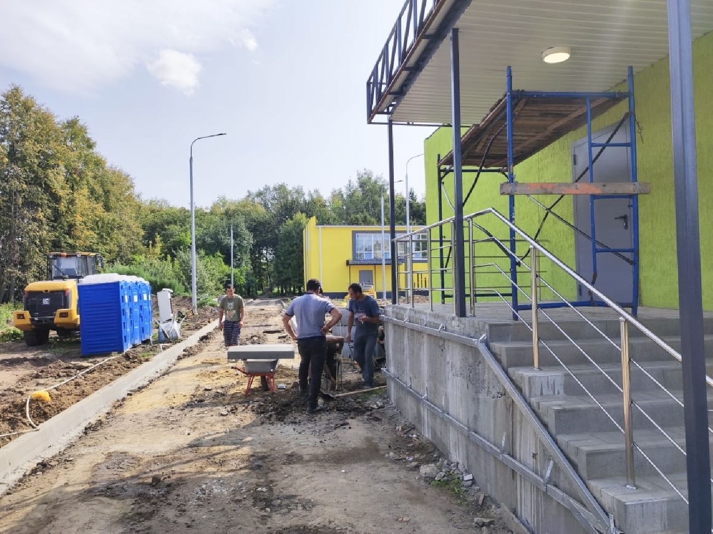 Домодедово, Подмосковье, Образование, Капитальный ремонт, школа, краснопутьская школа,