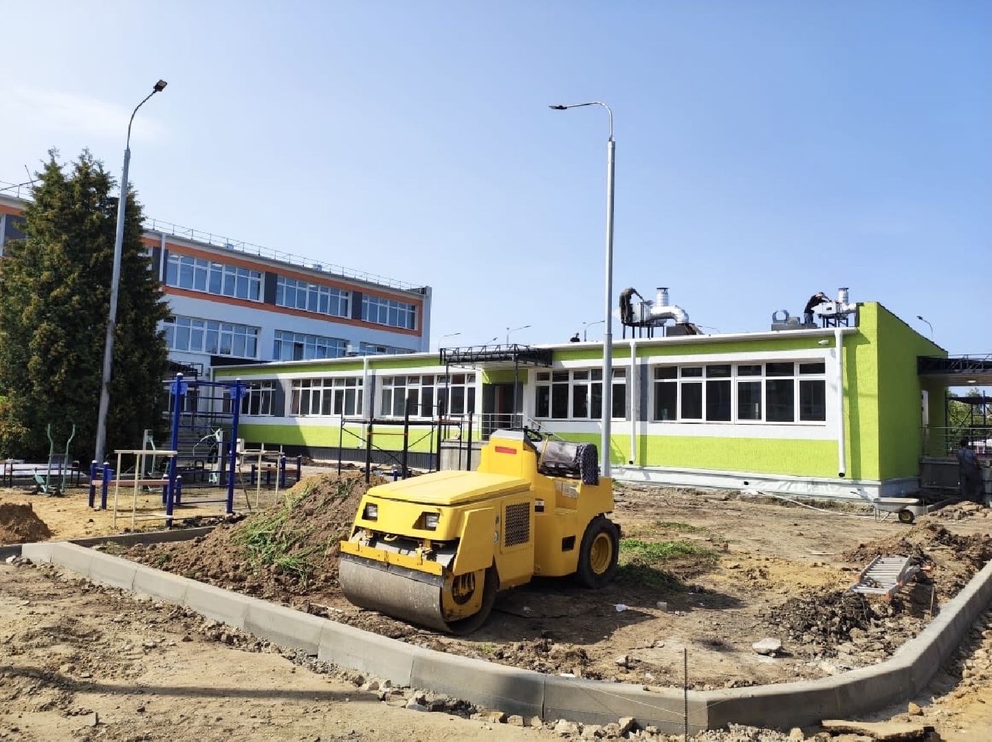 Домодедово, Подмосковье, Образование, Капитальный ремонт, школа, краснопутьская школа,