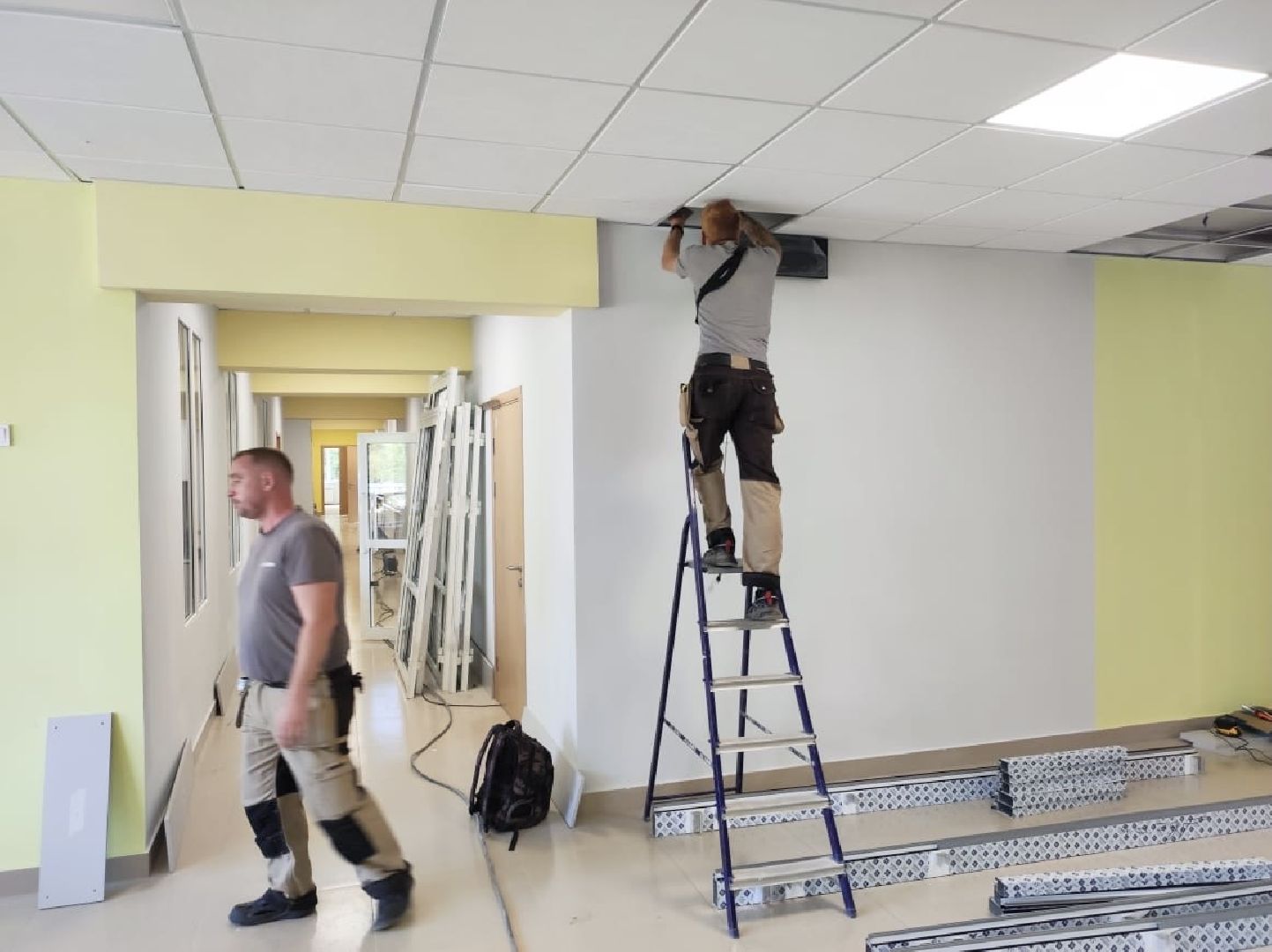 Домодедово, Подмосковье, Образование, Капитальный ремонт, школа, краснопутьская школа,