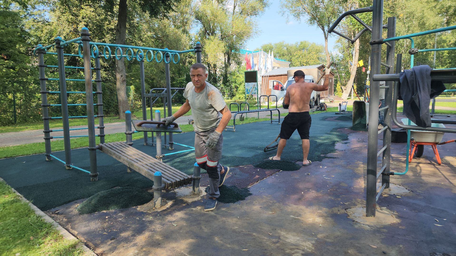 ступино, парки ступино, парк михнево, благоустройство 2024,