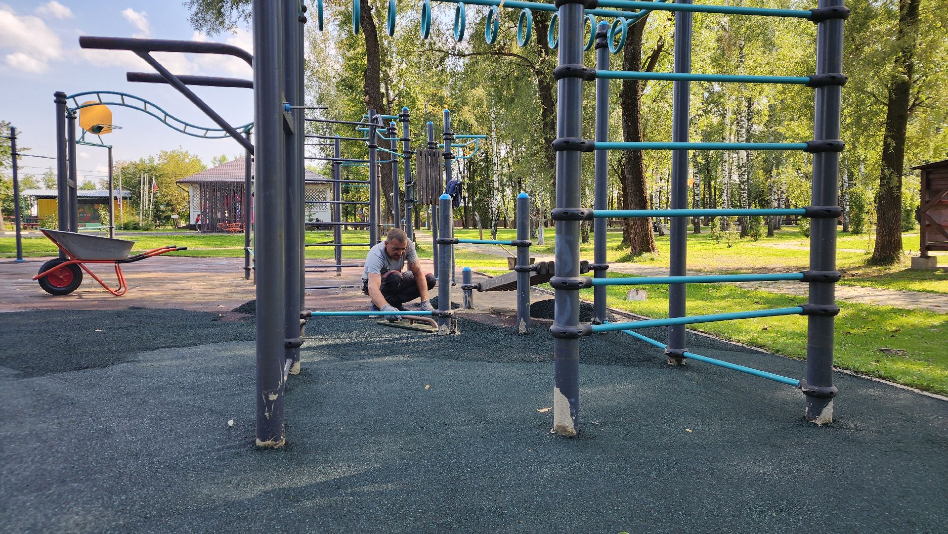 ступино, парки ступино, парк михнево, благоустройство 2024,