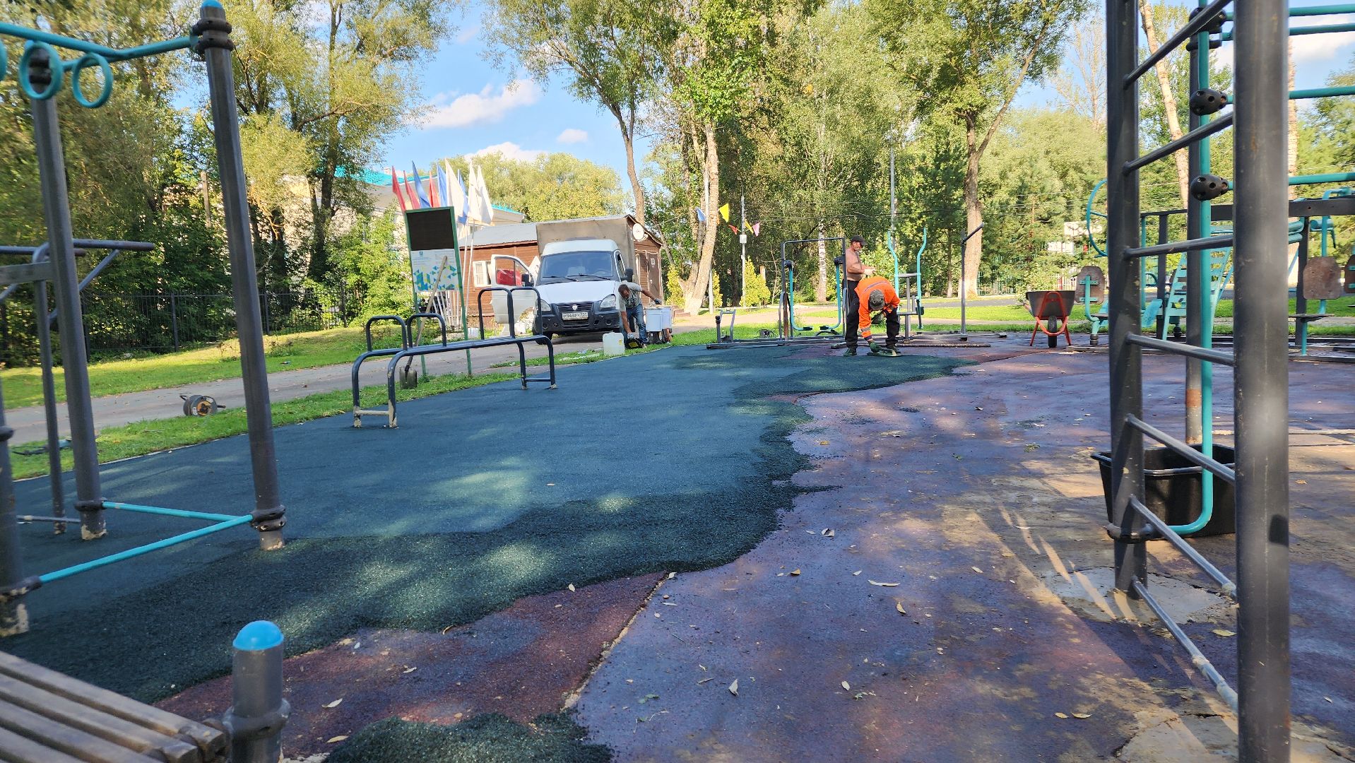 ступино, парки ступино, парк михнево, благоустройство 2024,