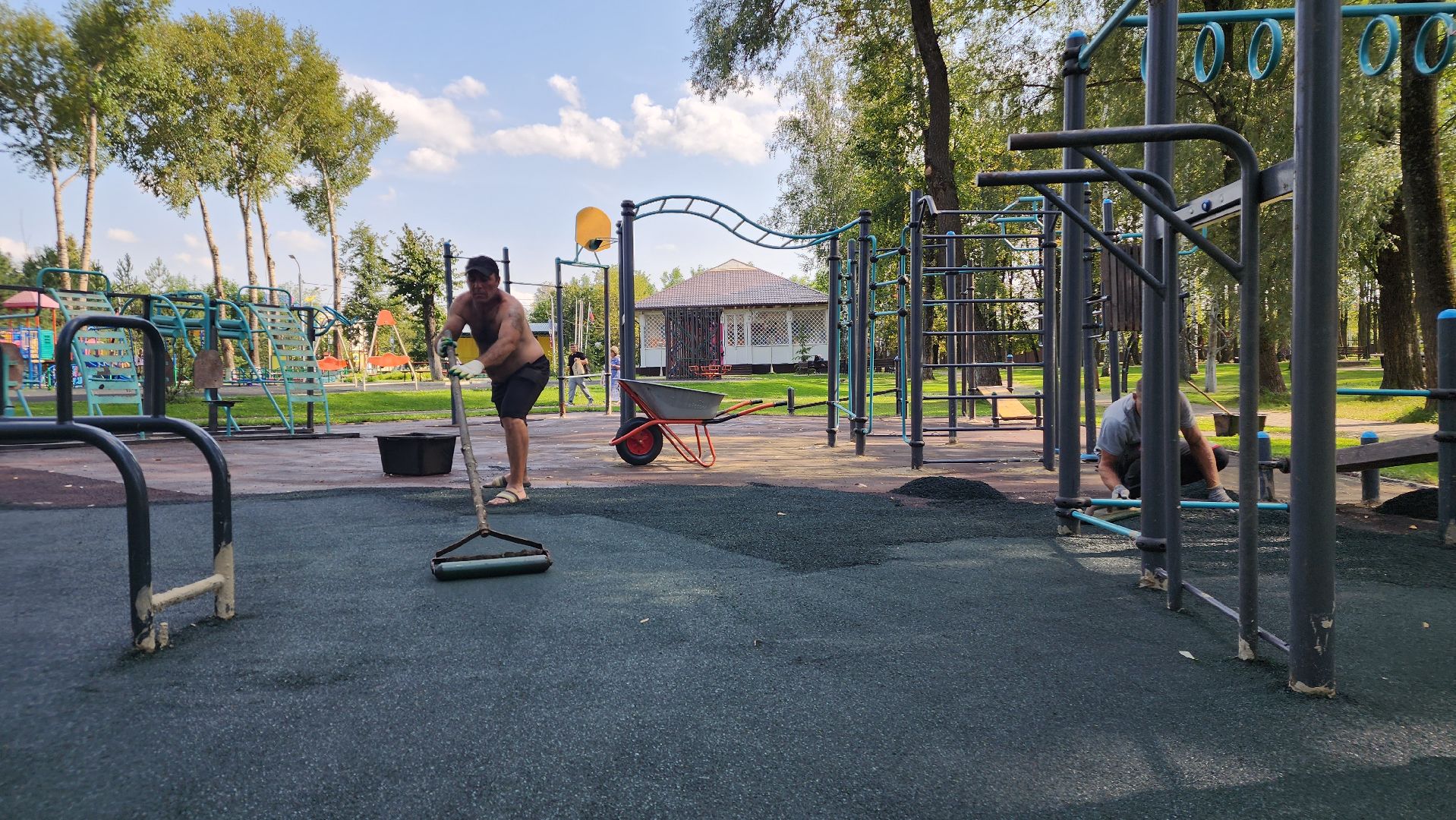 ступино, парки ступино, парк михнево, благоустройство 2024,