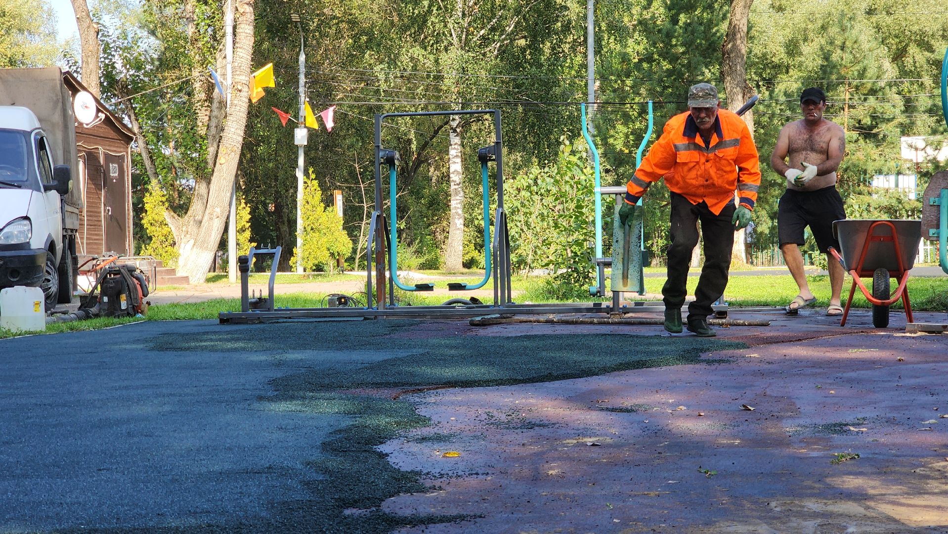 ступино, парки ступино, парк михнево, благоустройство 2024,