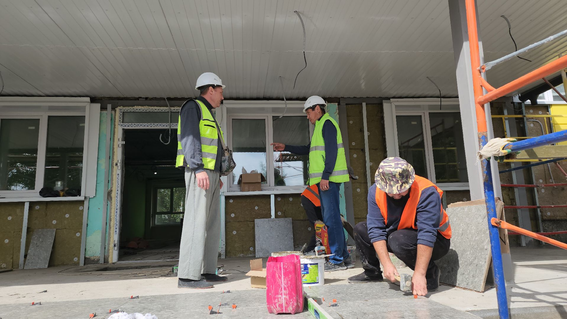 серпухов, подмосковье, капремонт школы, ремонт,