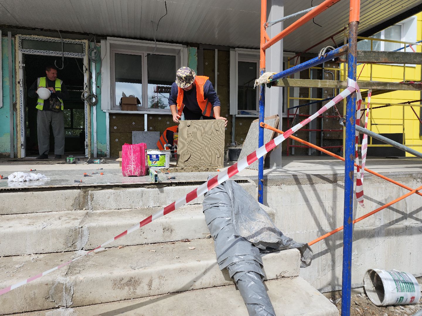 серпухов, подмосковье, капремонт школы, ремонт,