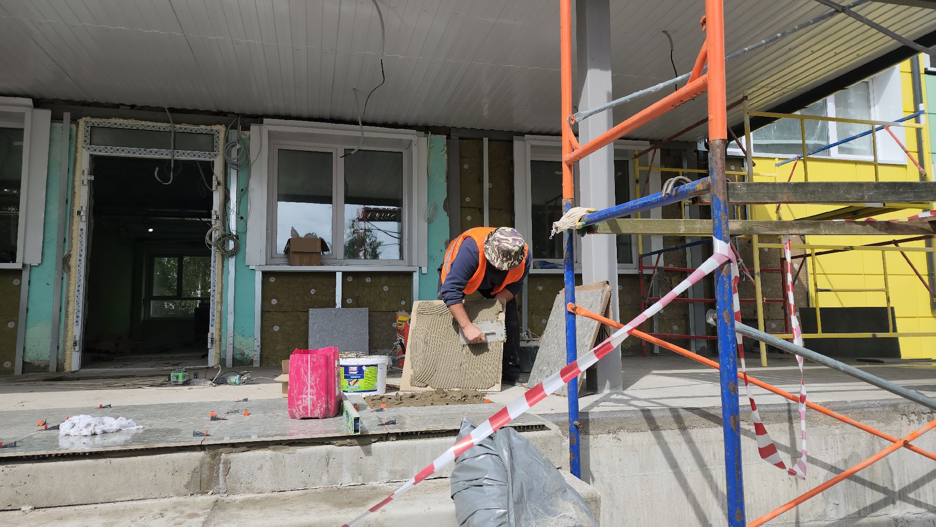 серпухов, подмосковье, капремонт школы, ремонт,