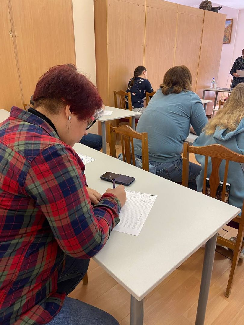 Красноармейск, тотальный диктант, отличники, русская грамота, библиотека