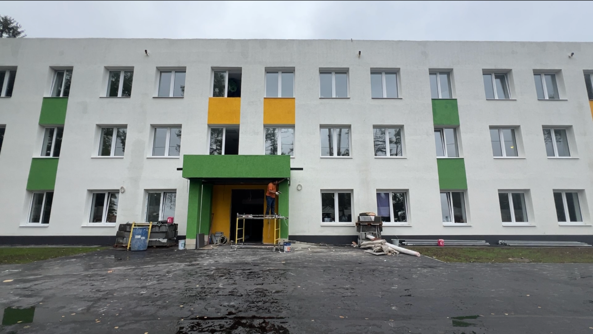 химки, строительство, капитальный ремонт, ремонт школы,