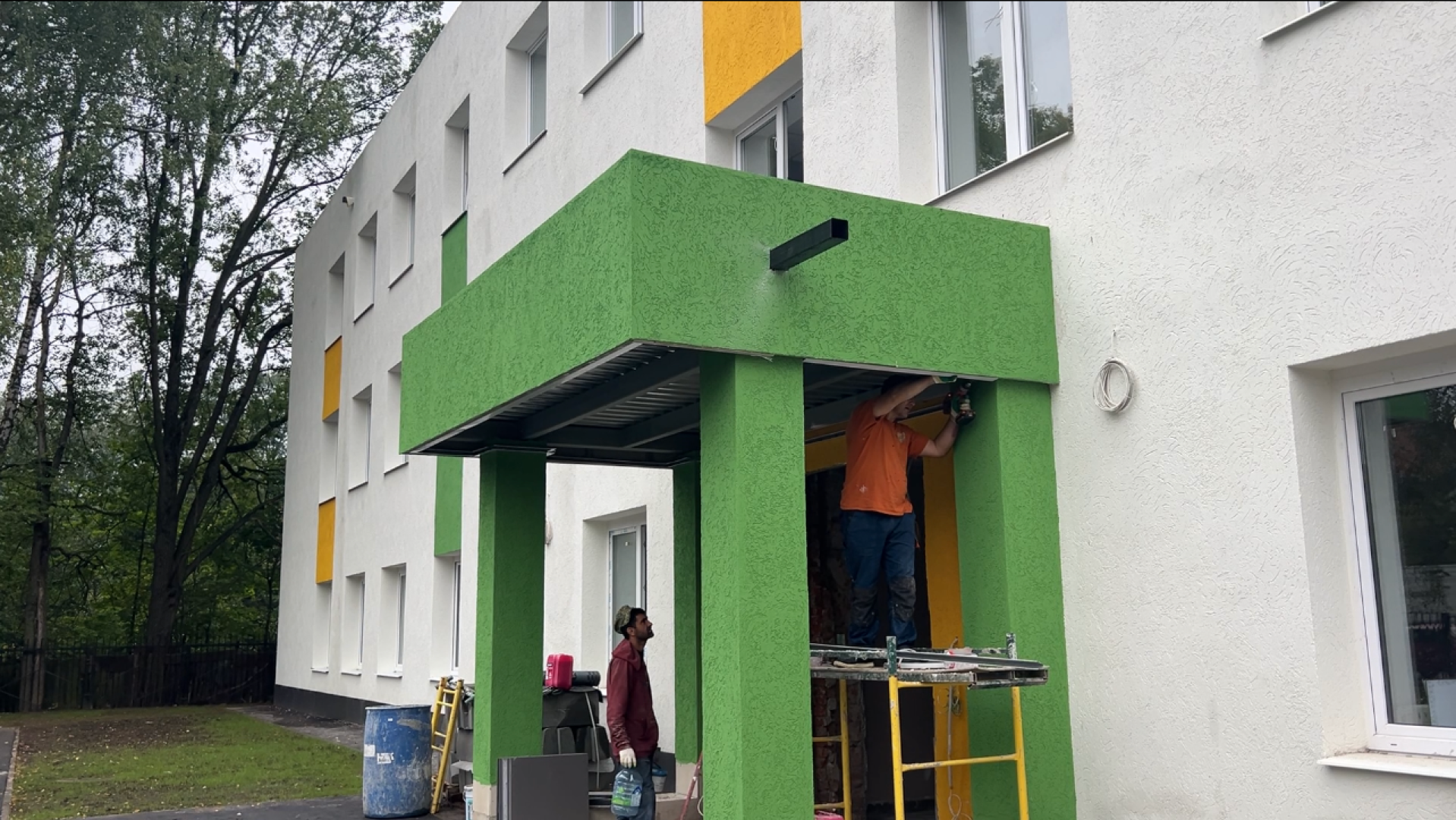 химки, строительство, капитальный ремонт, ремонт школы,