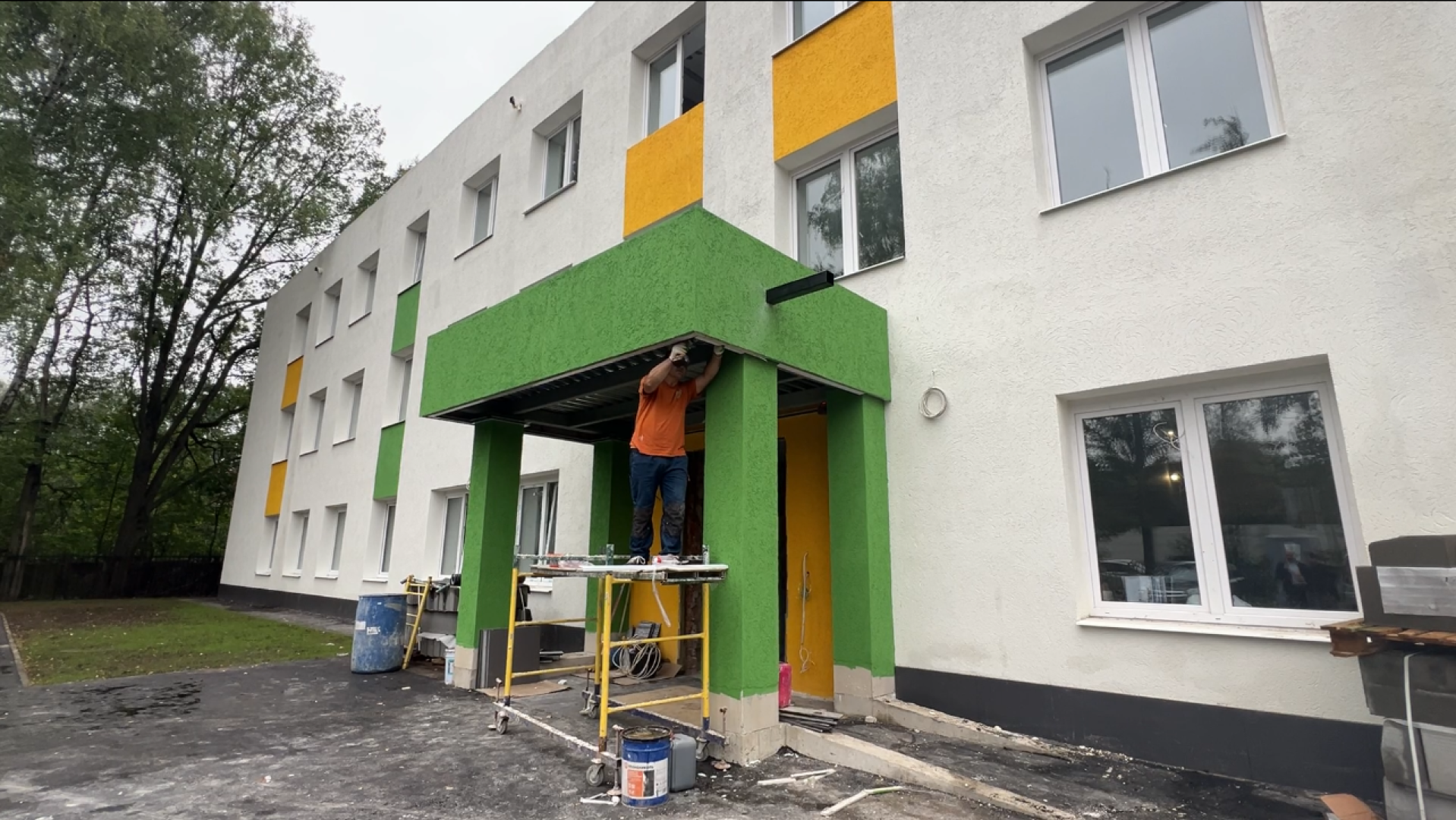 химки, строительство, капитальный ремонт, ремонт школы,