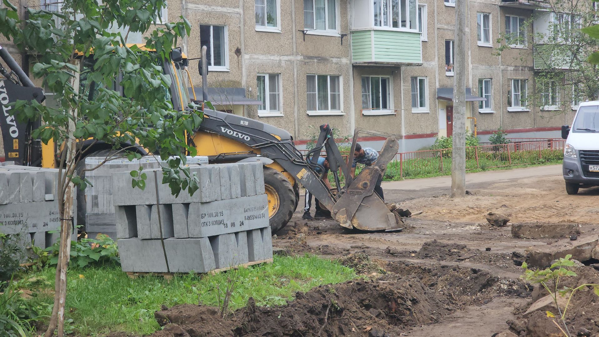 егорьевск, благоустройство, парковка, проезд, двор, двор асфальт,