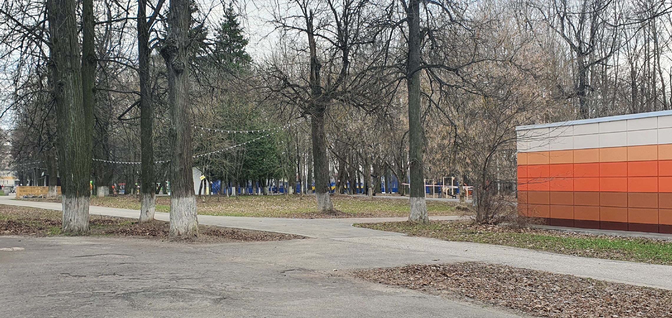 Парки Подмосковья, весенние перемены, Домодедово