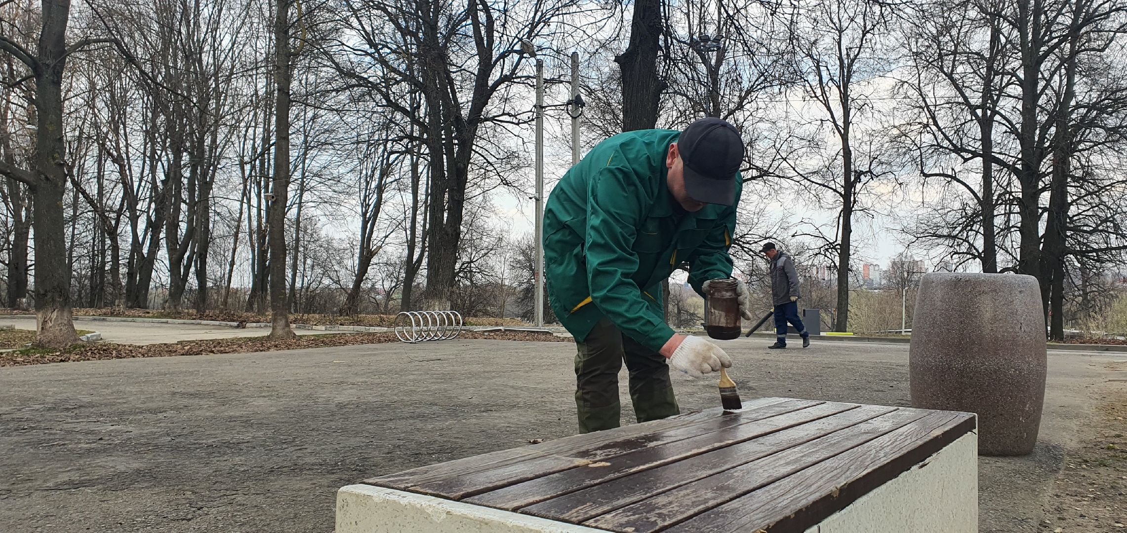 Парки Подмосковья, весенние перемены, Домодедово