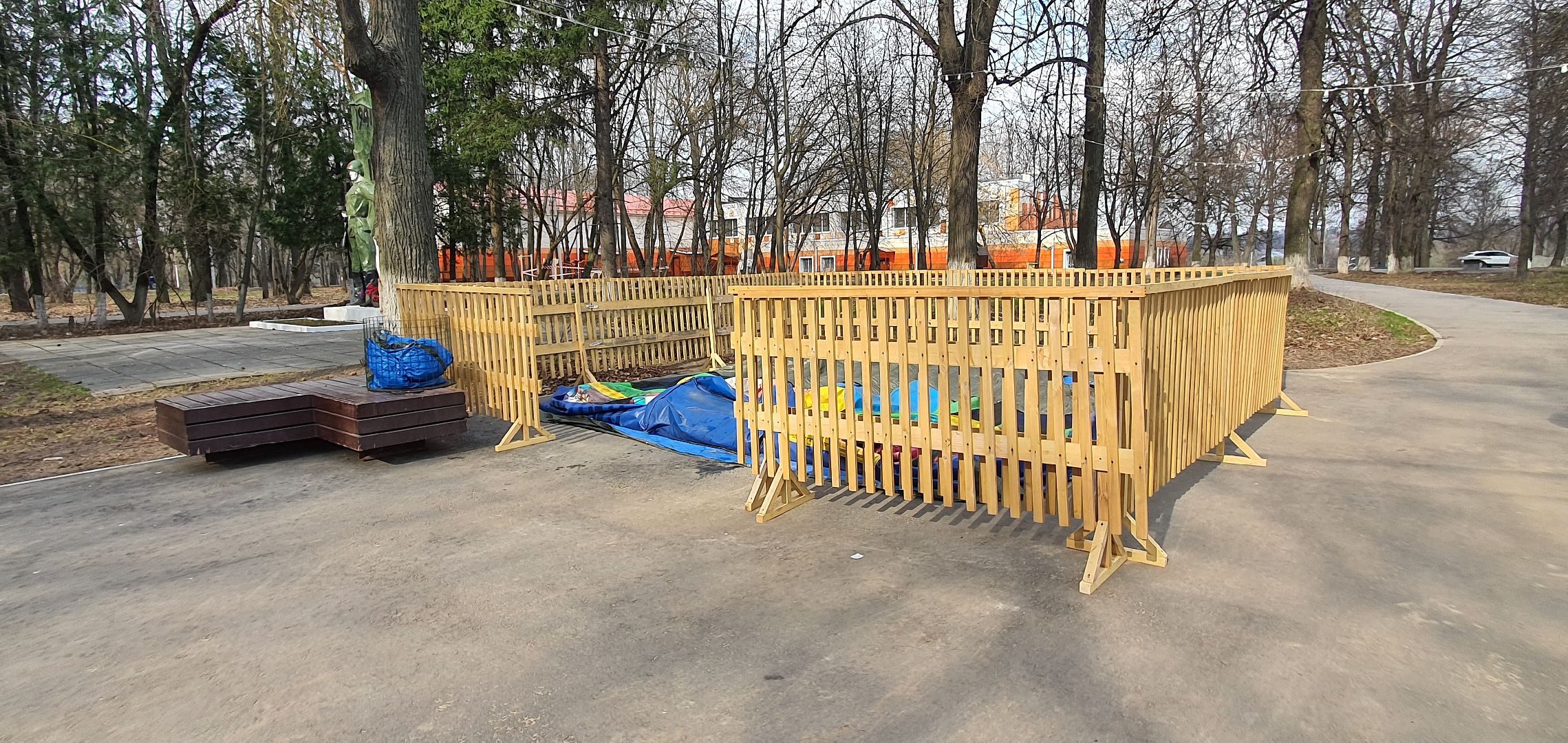 Парки Подмосковья, весенние перемены, Домодедово