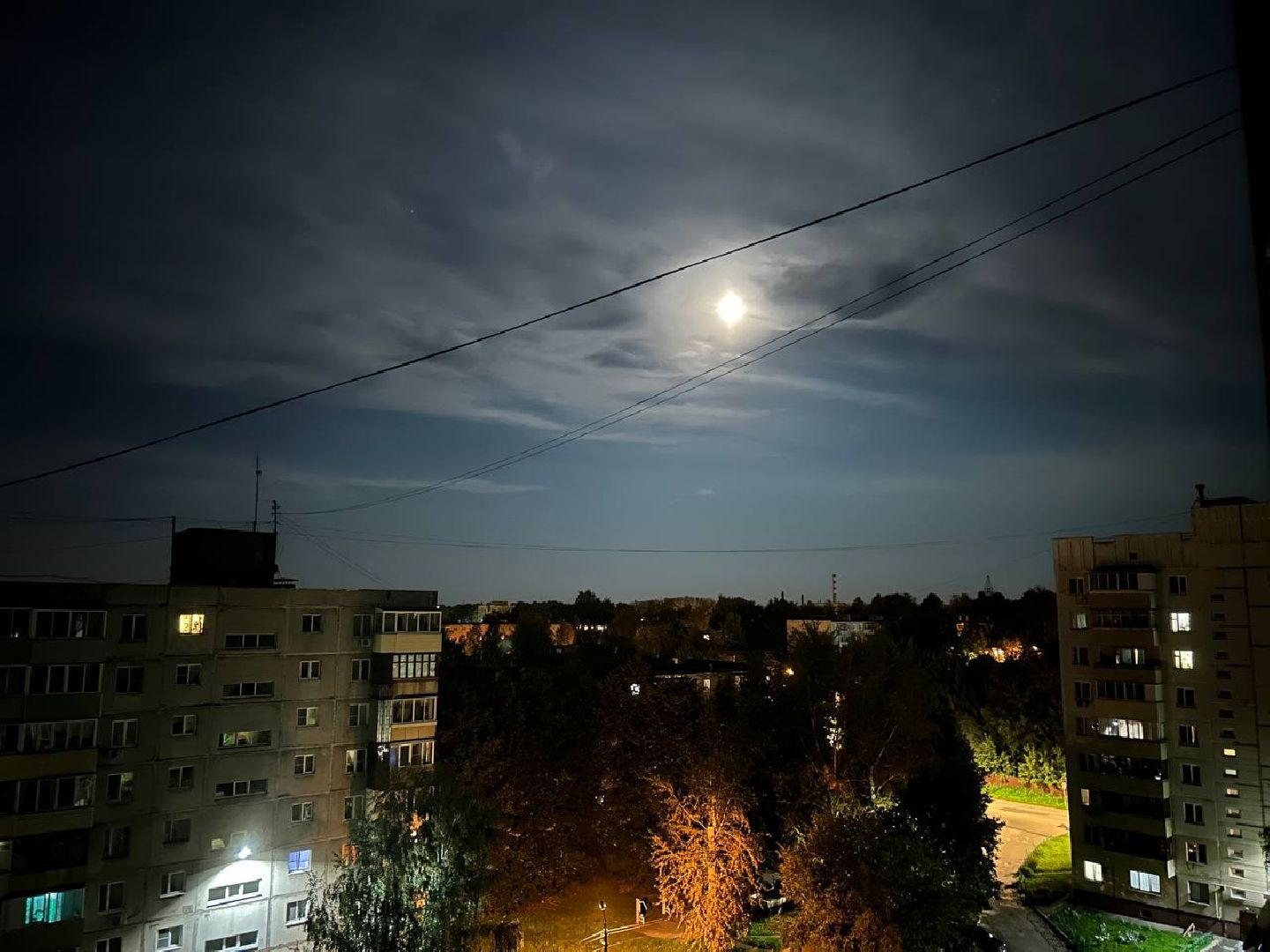 Коломна, суперлуние,