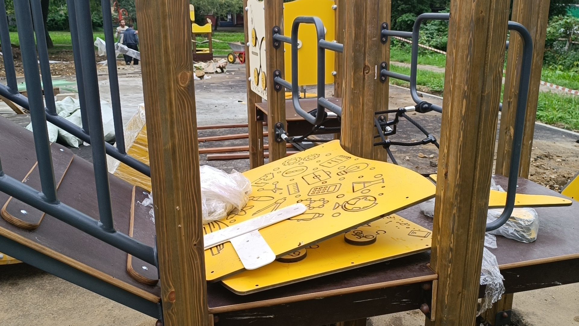 детская площадка, благоустройство, лобня,