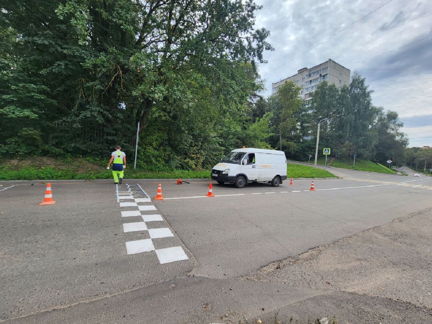 дороги, дорожная безопасность, дорожная разметка,пущино, серпухов,