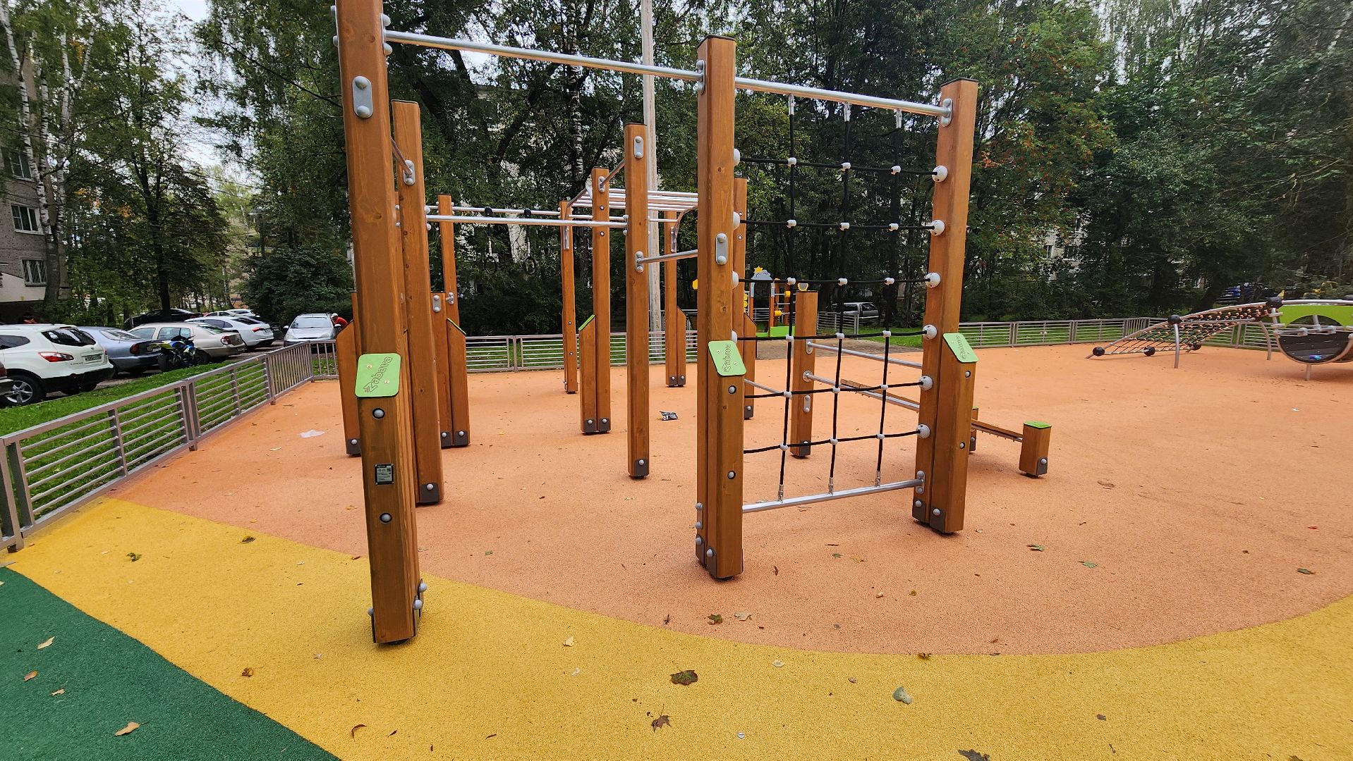 Солнечногорск, микрорайон Рекинцо, дети, детская площадка, игровой комплекс,