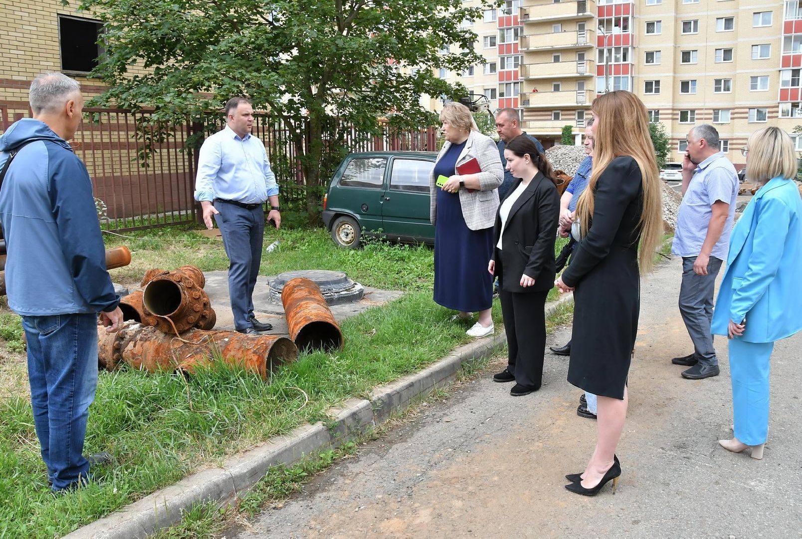 ремонт сетей ГВС, власиха замена труб ГВС, замена теплокамер, Власиха ремонт теплокамер, отопительный сезон 2024-2025,
