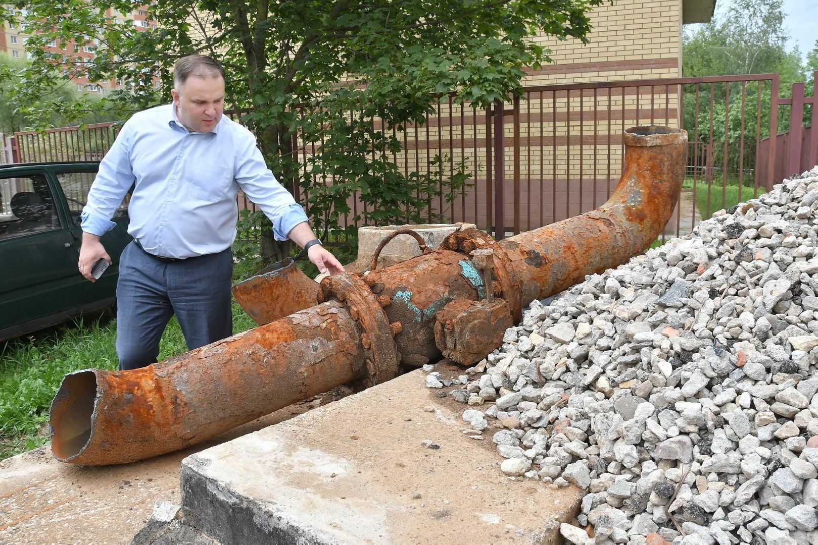 ремонт сетей ГВС, власиха замена труб ГВС, замена теплокамер, Власиха ремонт теплокамер, отопительный сезон 2024-2025,