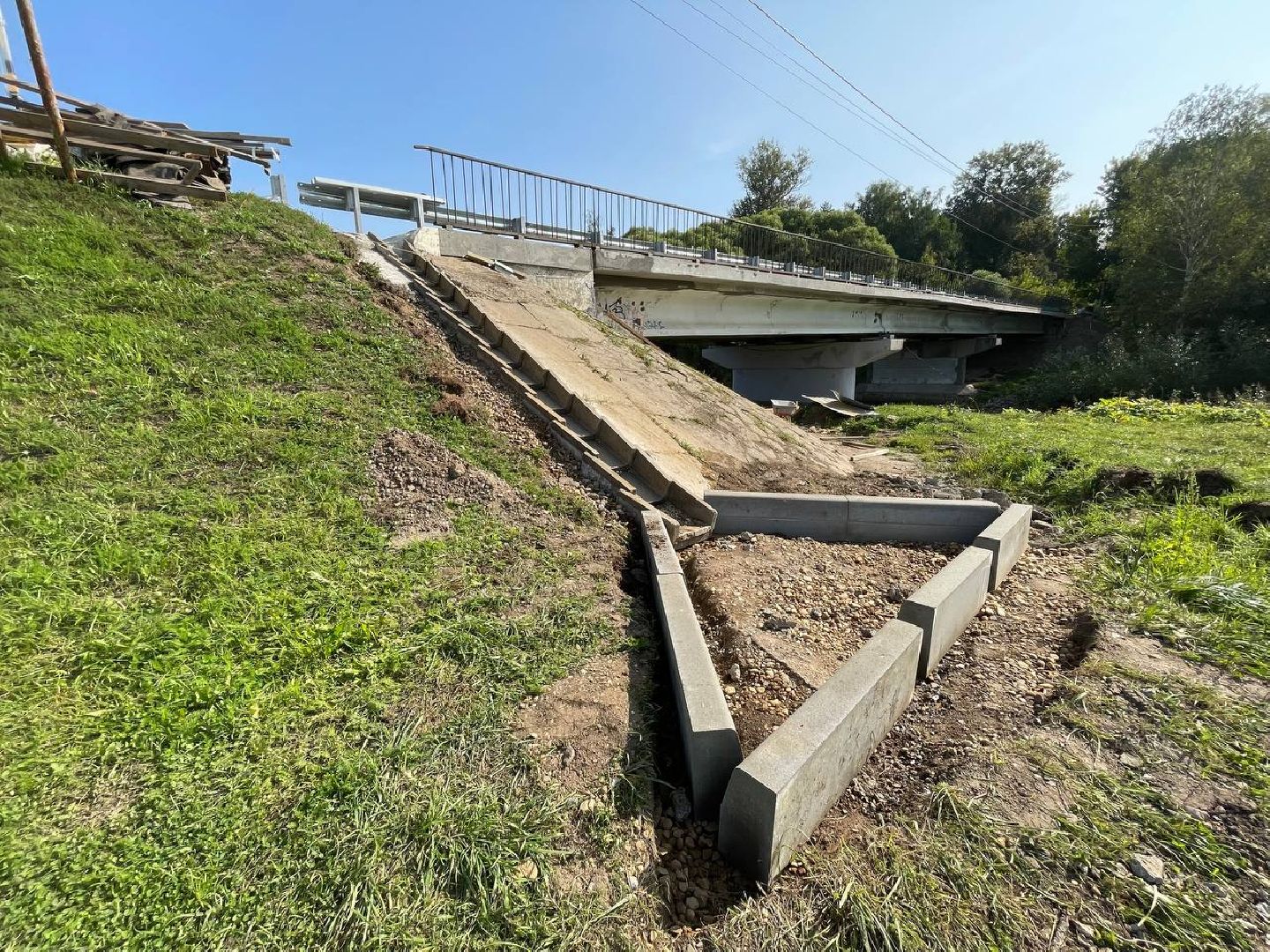 Дмитров, Мост через Икшанку, Минтранс,