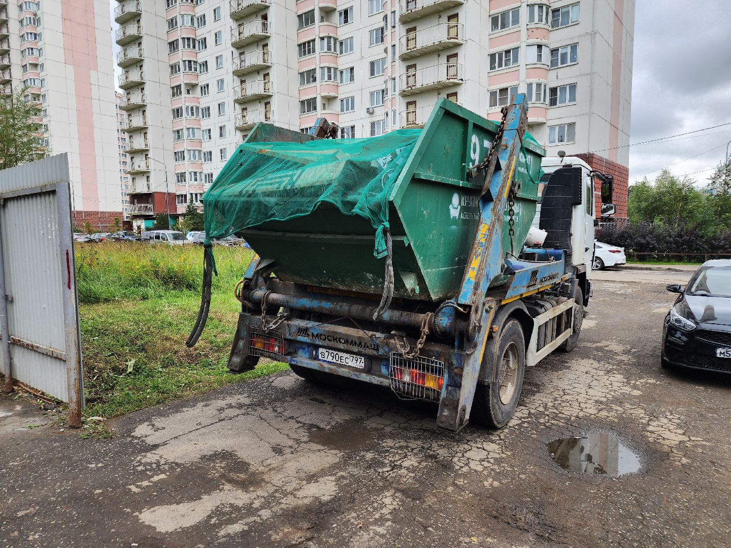 Чехов, крупногабаритные отходы, вывоз мусора, обращение с ТКО, региональный оператор, специализированные компании, горячая линия 122, МСК-НТ,