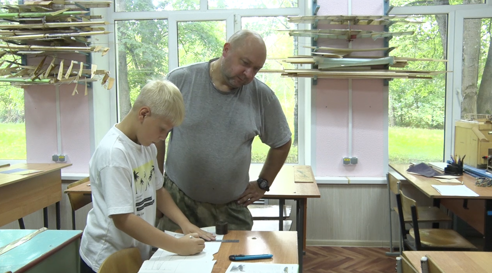 Клин, общество, образование, дети, авиамоделирование,